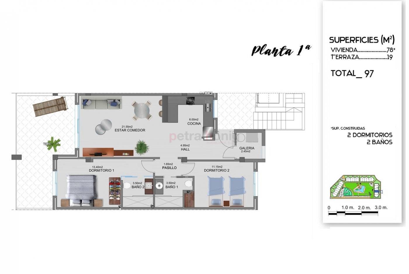 nieuw - Appartement - Guardamar del Segura - El Raso, Guardamar