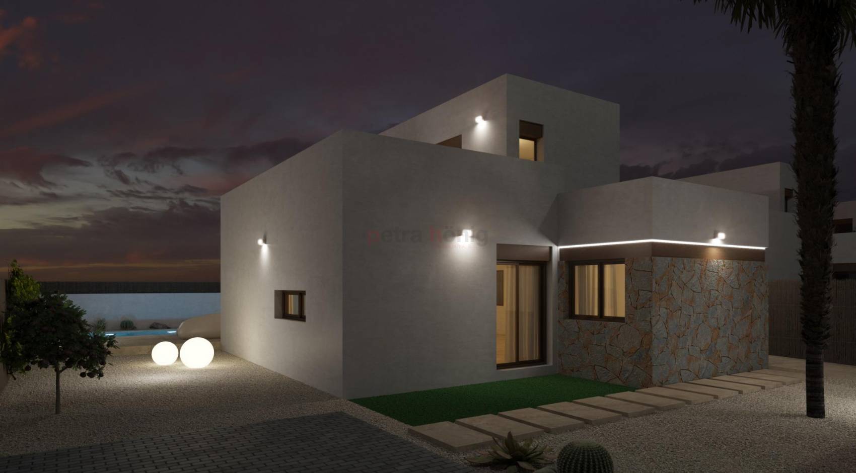 Neubau-Projekte - Einfamilienhaus - Algorfa - La Finca Golf