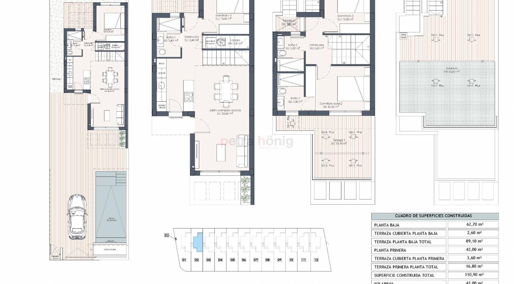 Neubau-Projekte - Einfamilienhaus - Los Montesinos - La Herrada