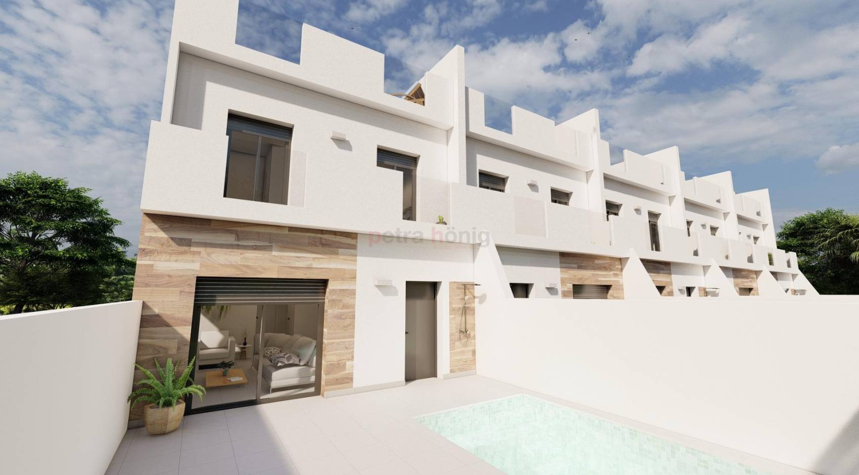 New build - Townhouse - Los Alczares - Euro Roda
