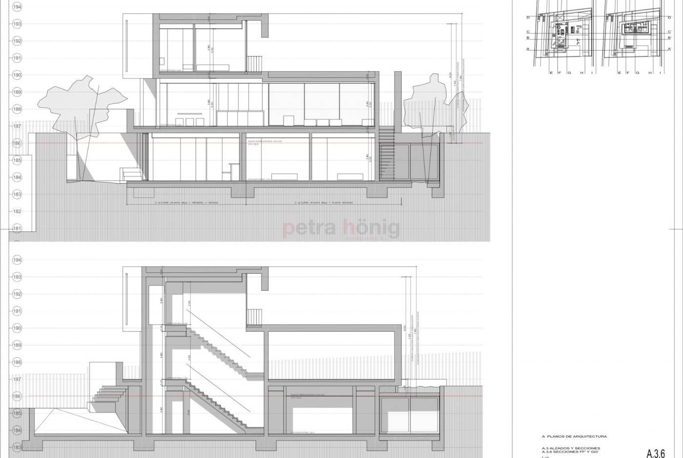 Neubau-Projekte - Einfamilienhaus - Moraira - El Portet