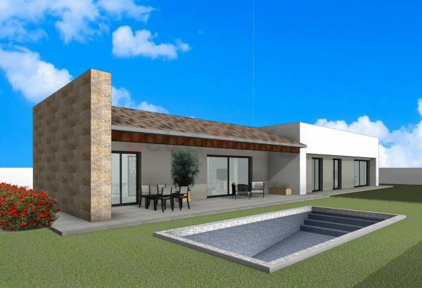Einfamilienhaus - Neubau-Projekte - Pinoso - Pinoso - El Pinós