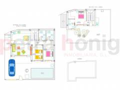 Neubau-Projekte - Einfamilienhaus - San Pedro del Pinatar - Las esperanzas