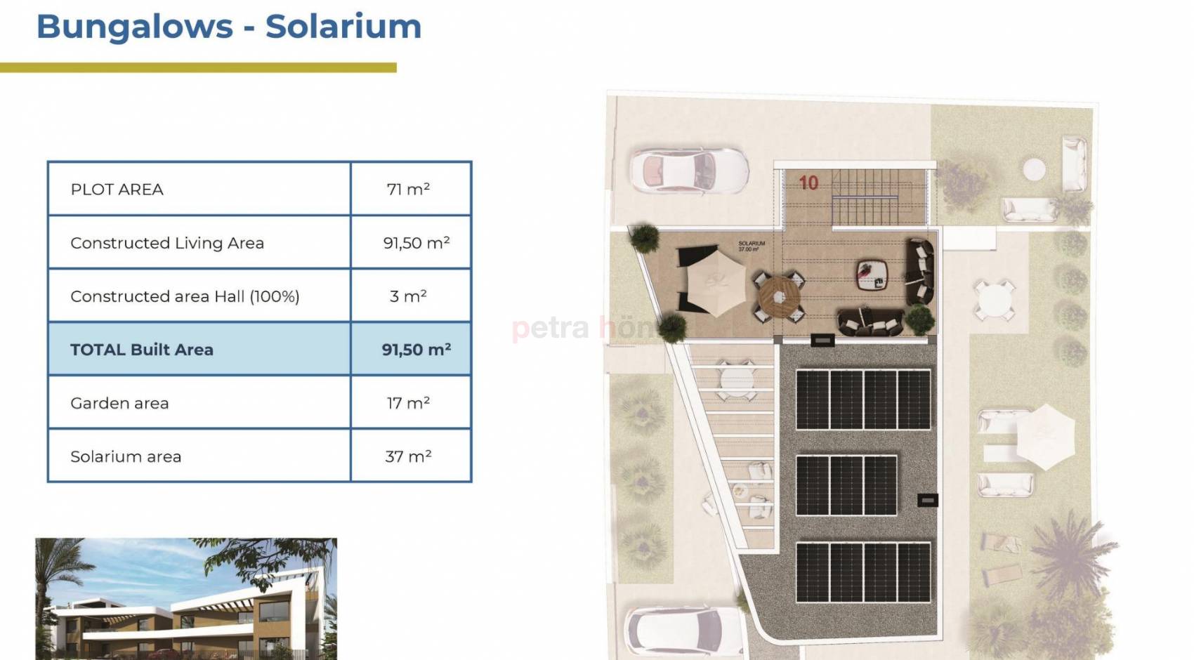 New build - Bungalow - Orihuela Costa - Punta Prima