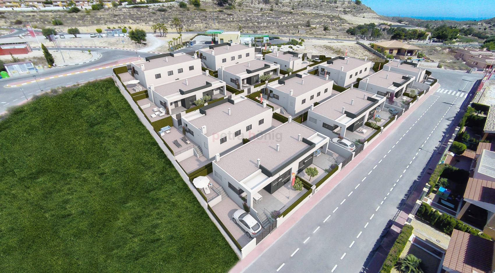 Neubau-Projekte - Doppelhaushälfte - Alicante