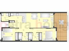 Neubau-Projekte - Apartment - Other areas - San Juan de los Terreros