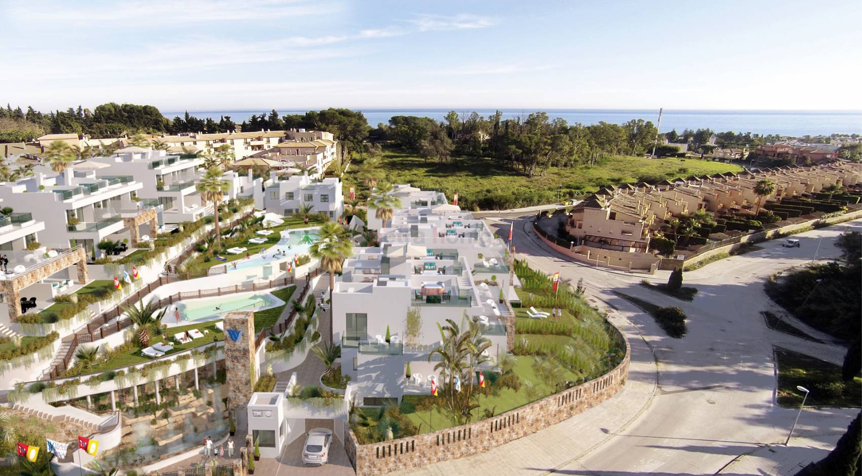 Neubau-Projekte - Doppelhaushälfte - Marbella - Costa del Sol