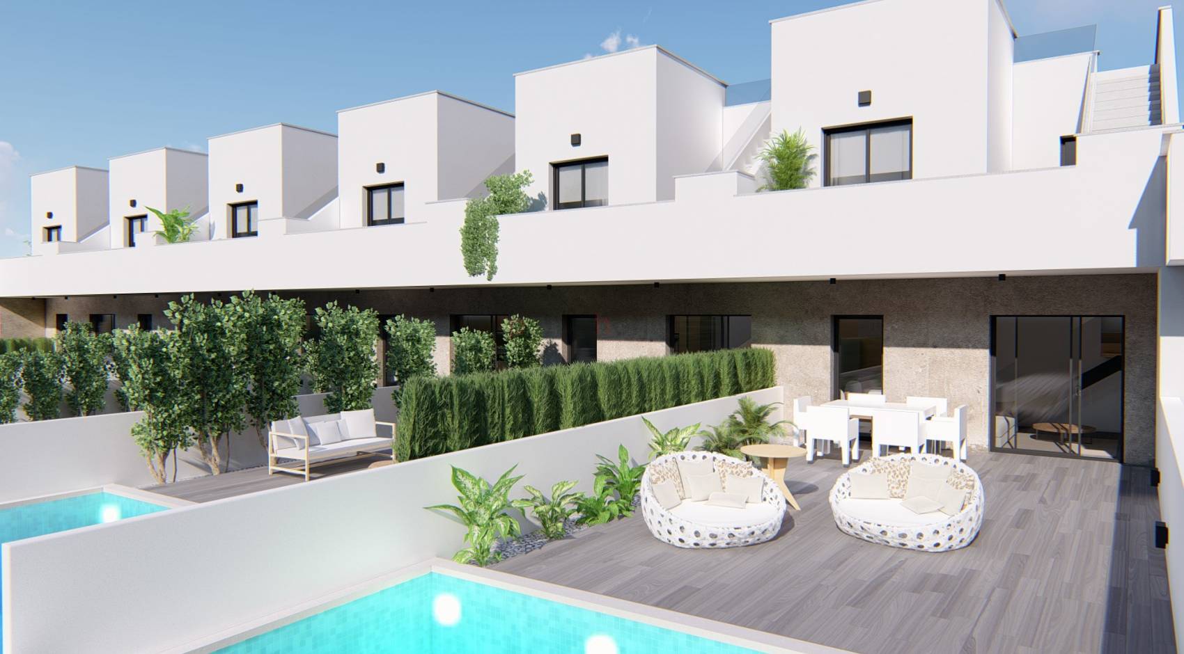 New build - Townhouse - Pilar de La Horadada