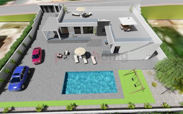 Einfamilienhaus - Neubau-Projekte - Ciudad Quesada - Town Center